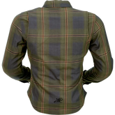 Z1R Ashwood Women's Flannel - Olive - XL 3041-0688